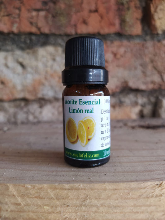 Aceite Esencial Suelo Feliz Orgánico - Limón Real